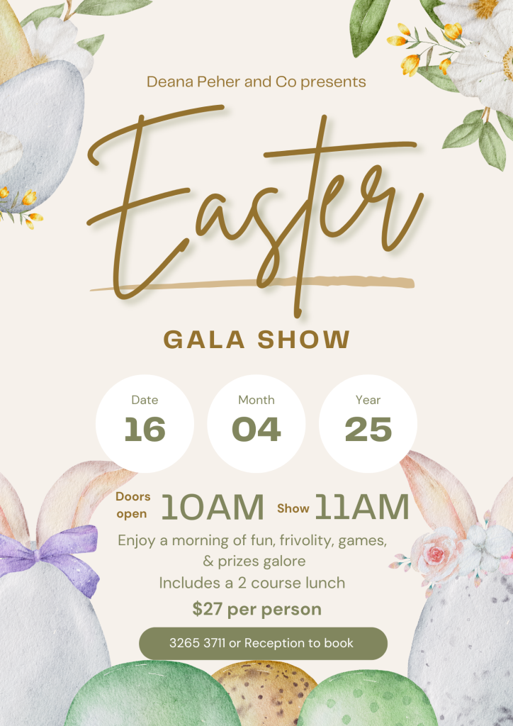 Easter Gala Show Flyer